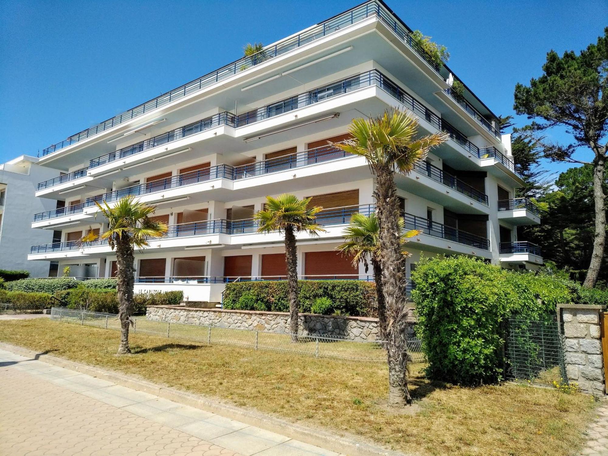 Le Capitole - Studio Plage Benoit Dans Residence Face Mer La Baule-Escoublac Extérieur photo